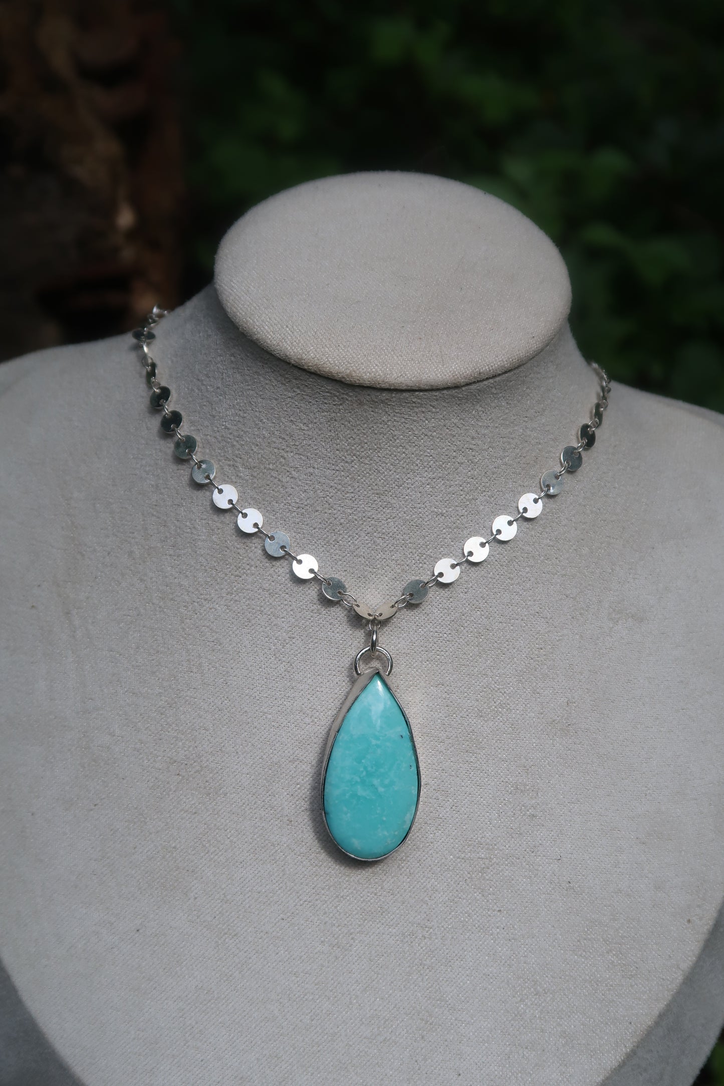 Turquoise Goddess necklace