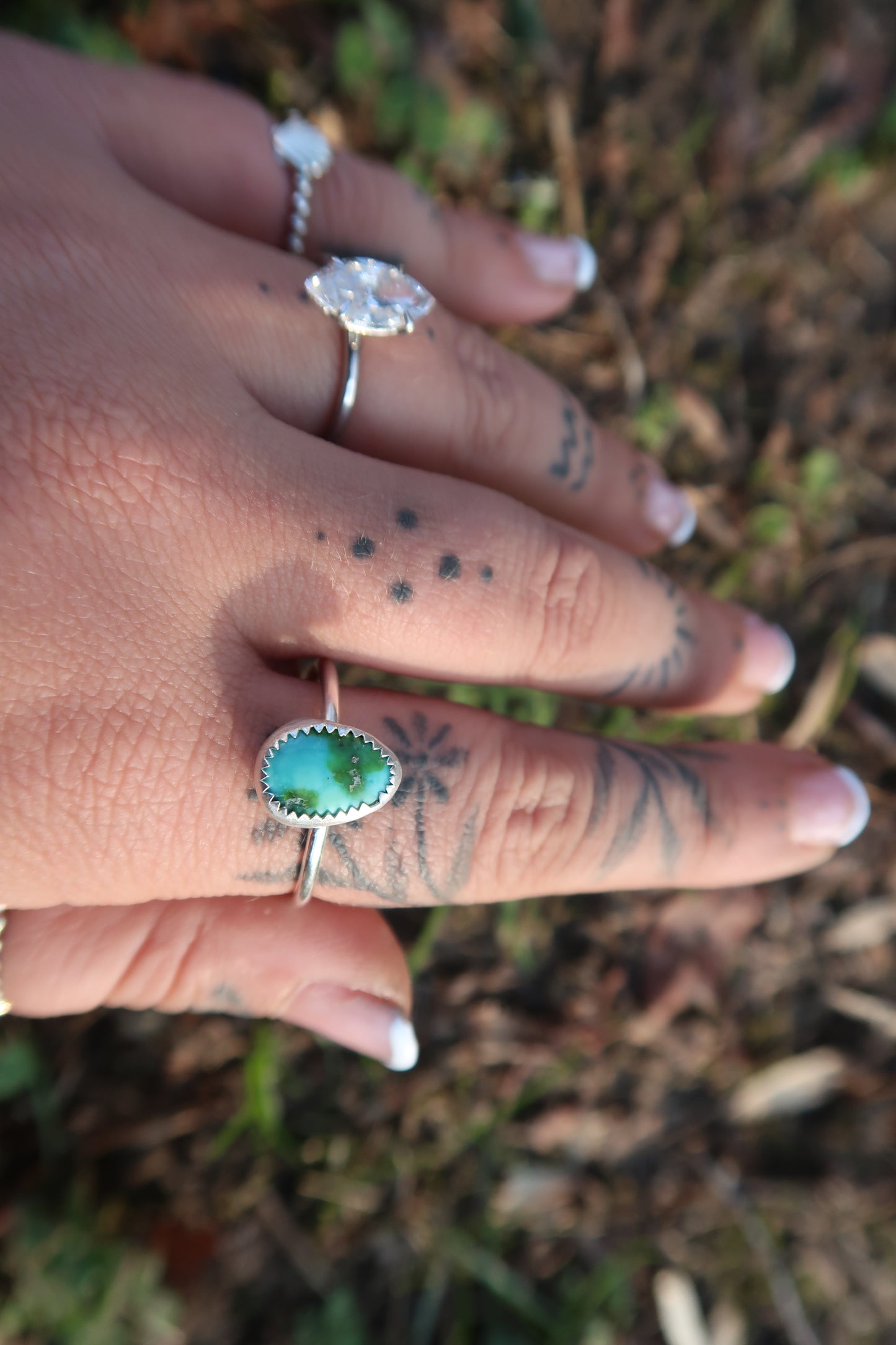 Mini earth turquoise size 10