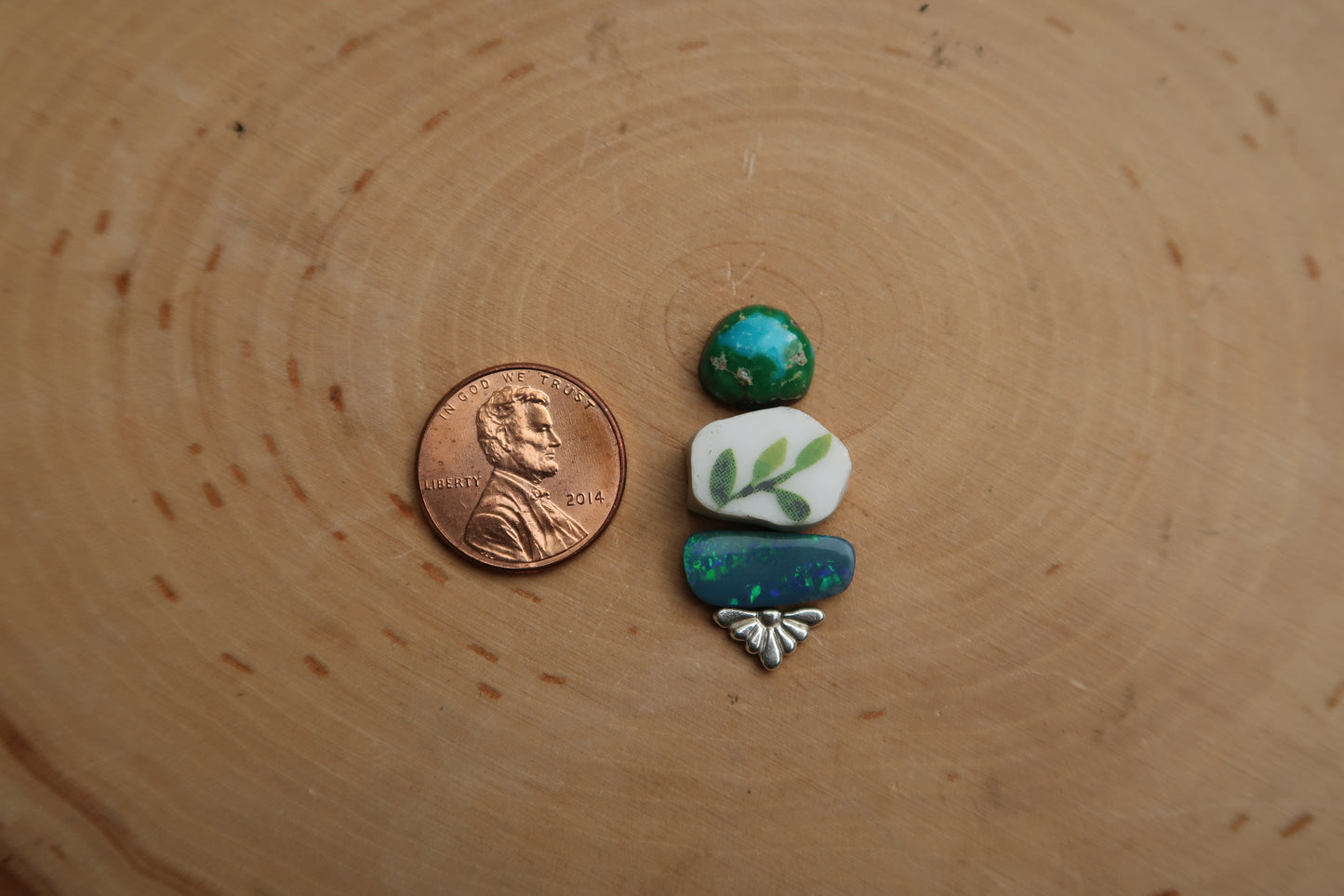Earth statement ring