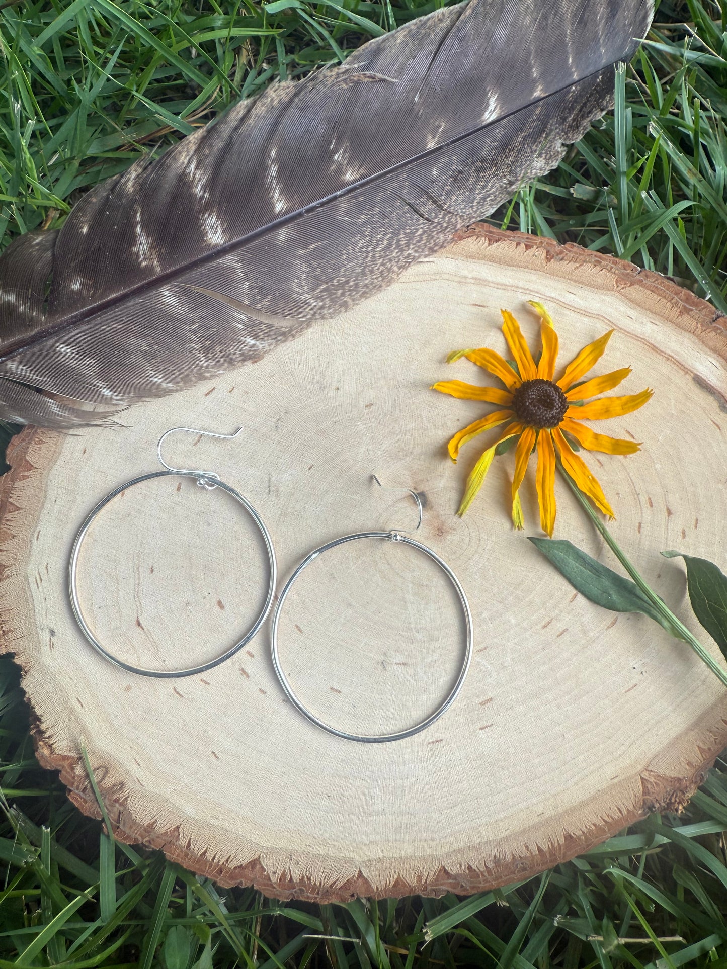 Everyday hoop earrings