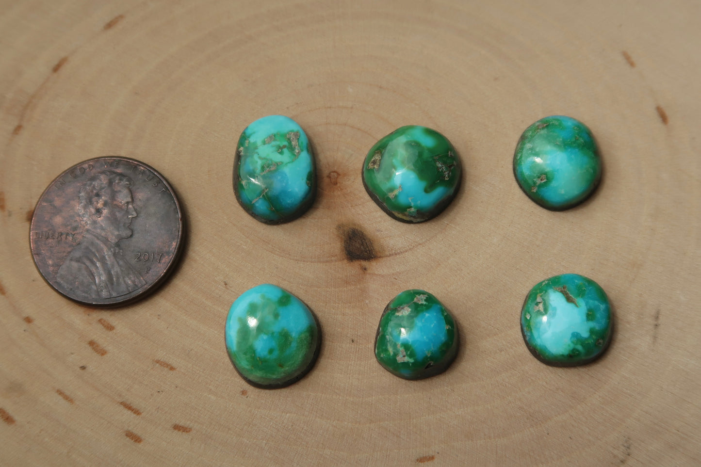 Mini earth ring-choose your stone!