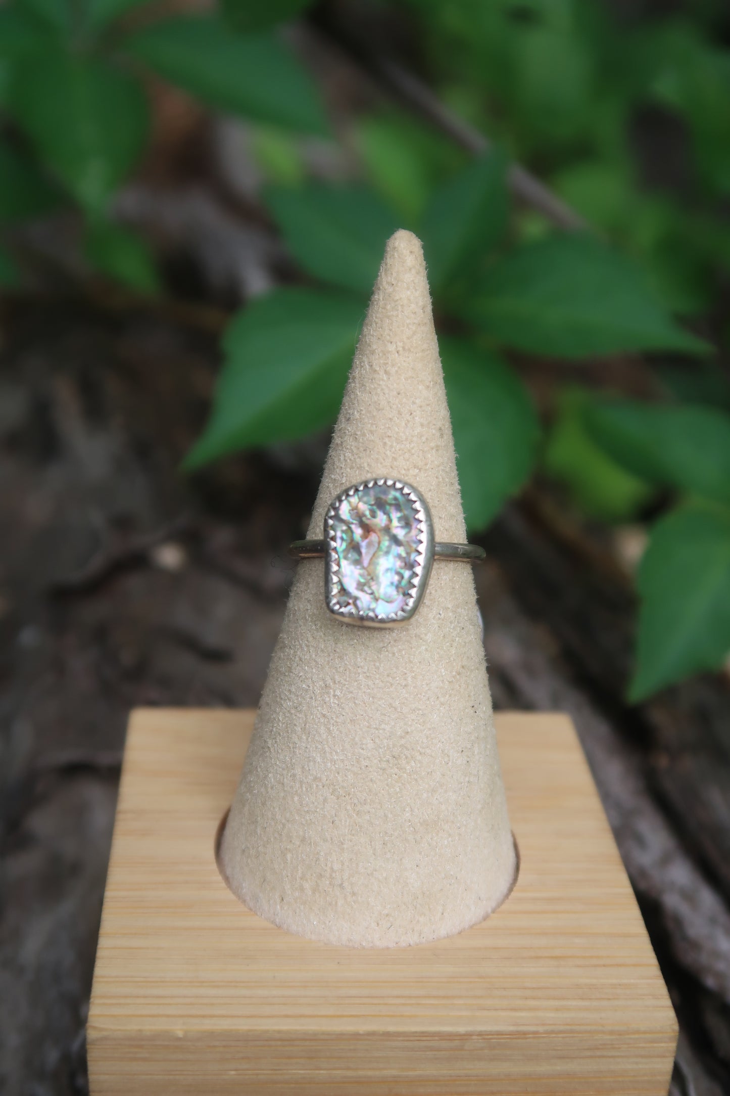 Abalone ring size 5.25