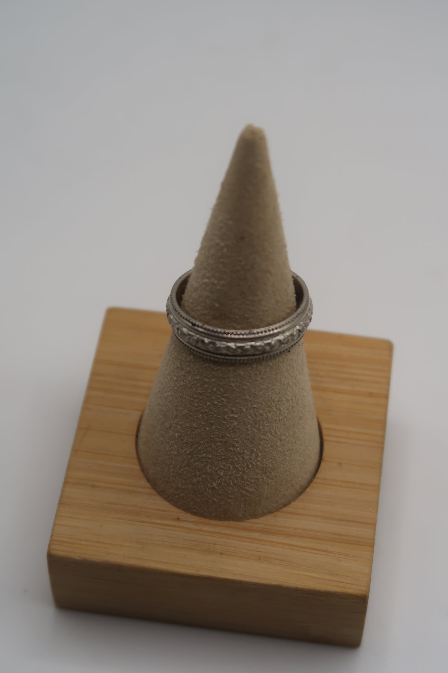 Shark tooth with floral band- made in your size!