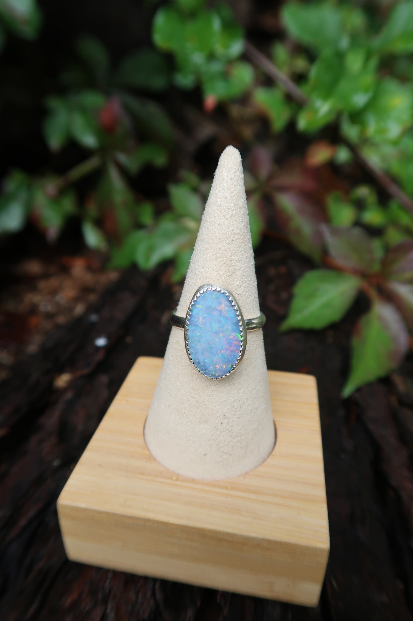 Huge opal ring size 8