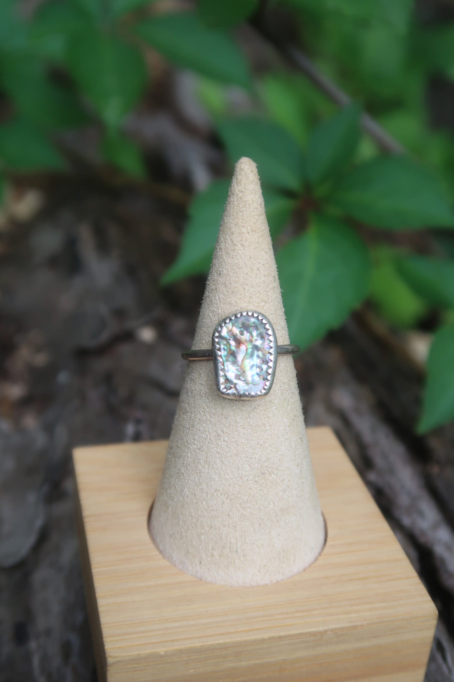 Abalone ring size 5.25
