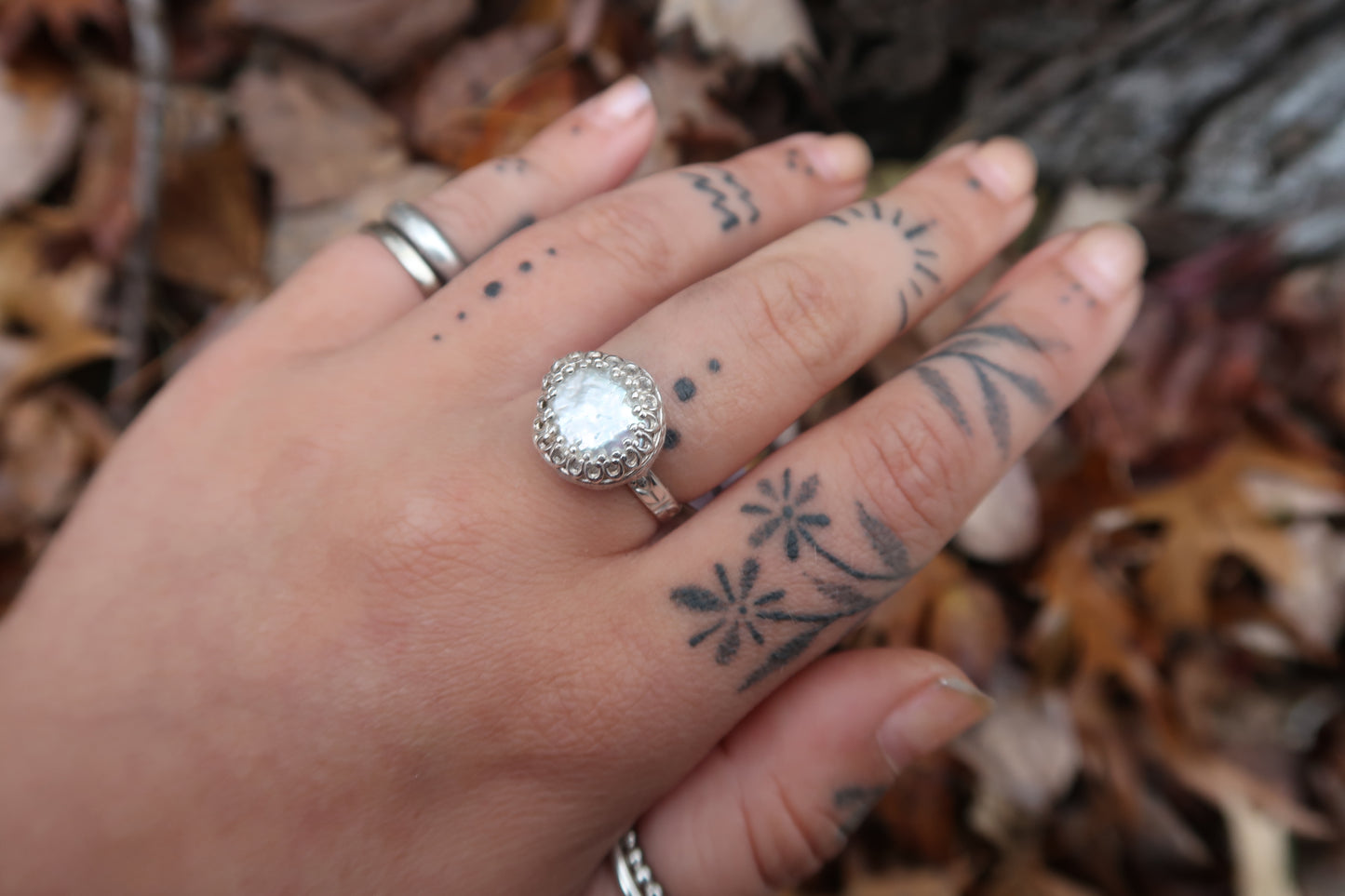 Freshwater pearl size 7