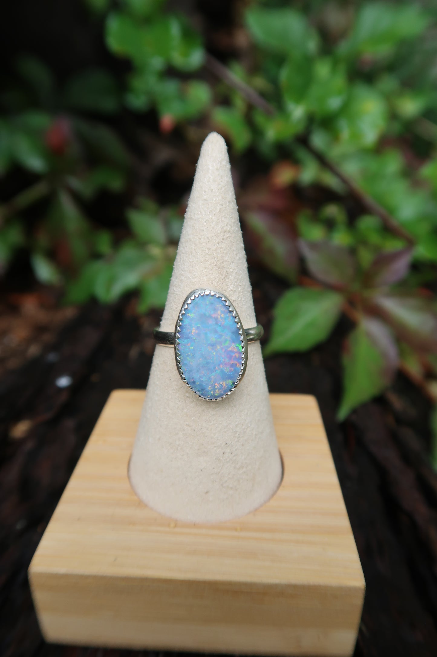 Huge opal ring size 8