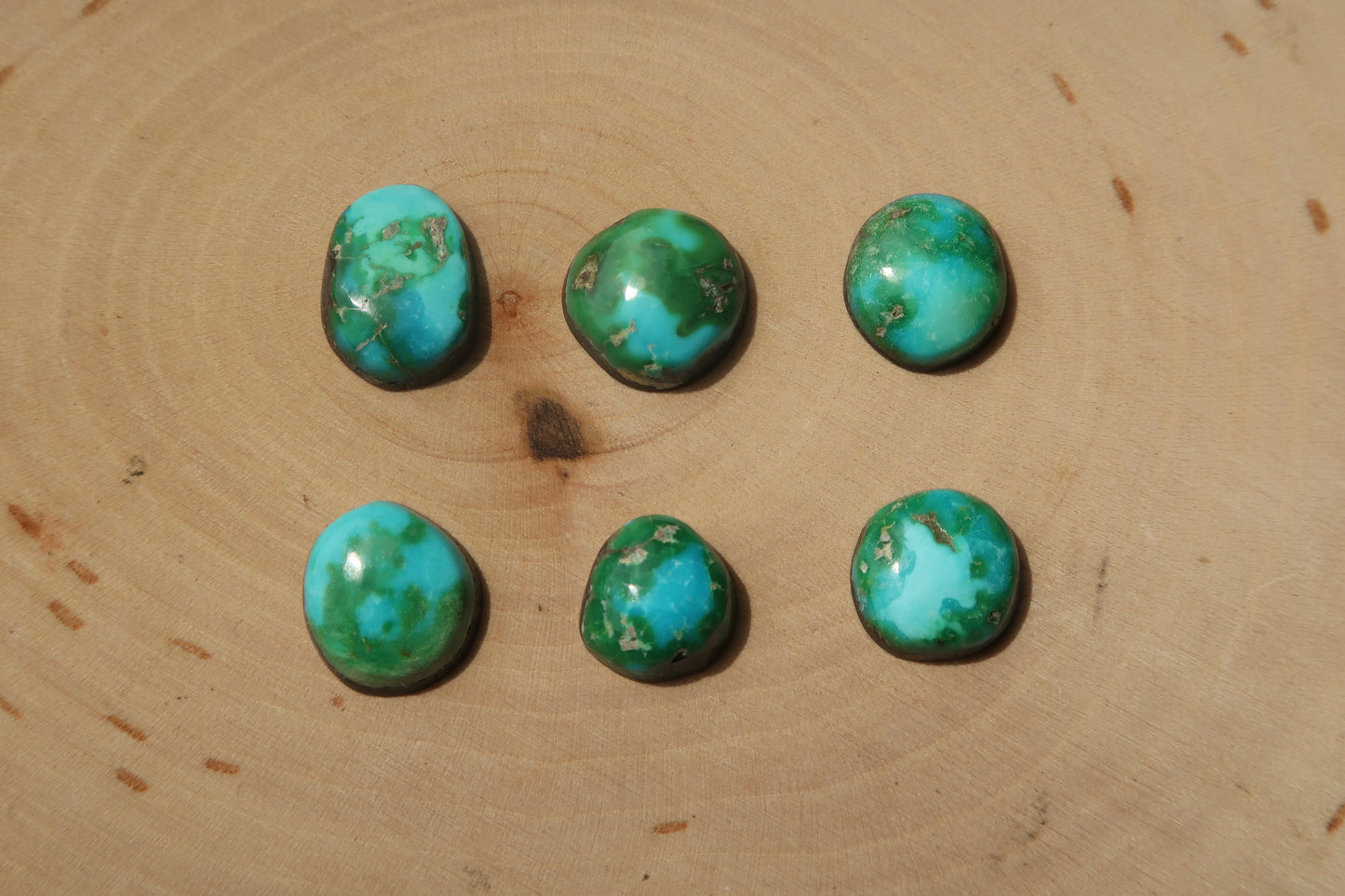 Mini earth ring-choose your stone!