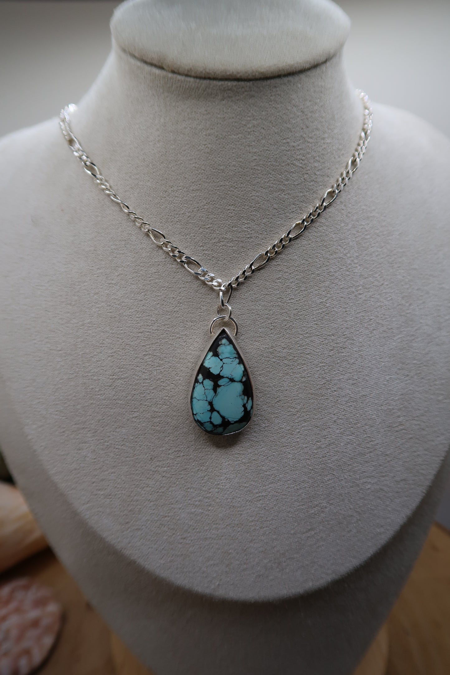 “Shelby” turquoise necklace