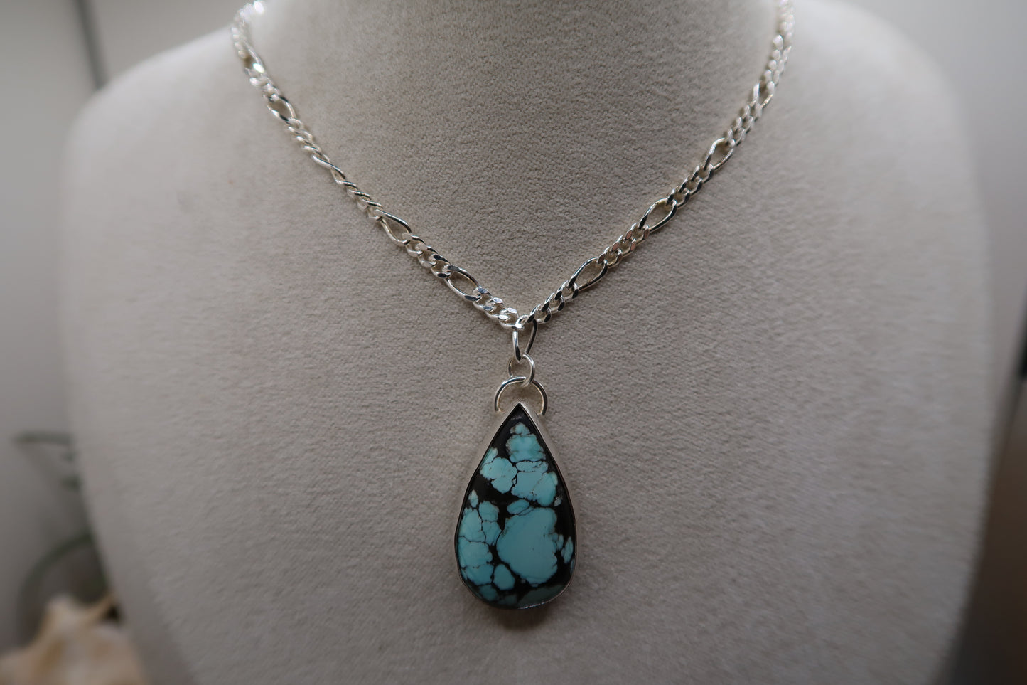 “Shelby” turquoise necklace