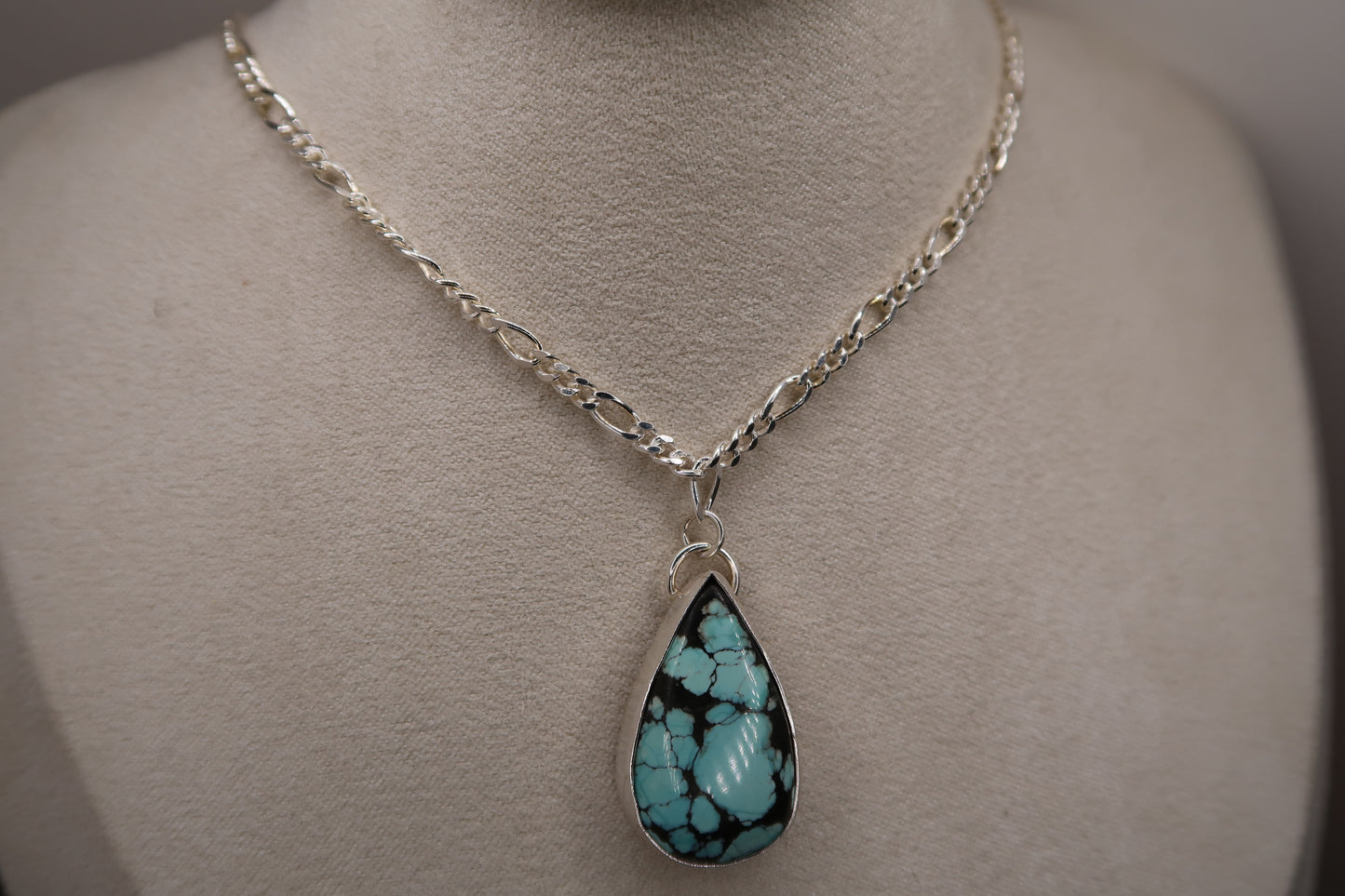 “Shelby” turquoise necklace