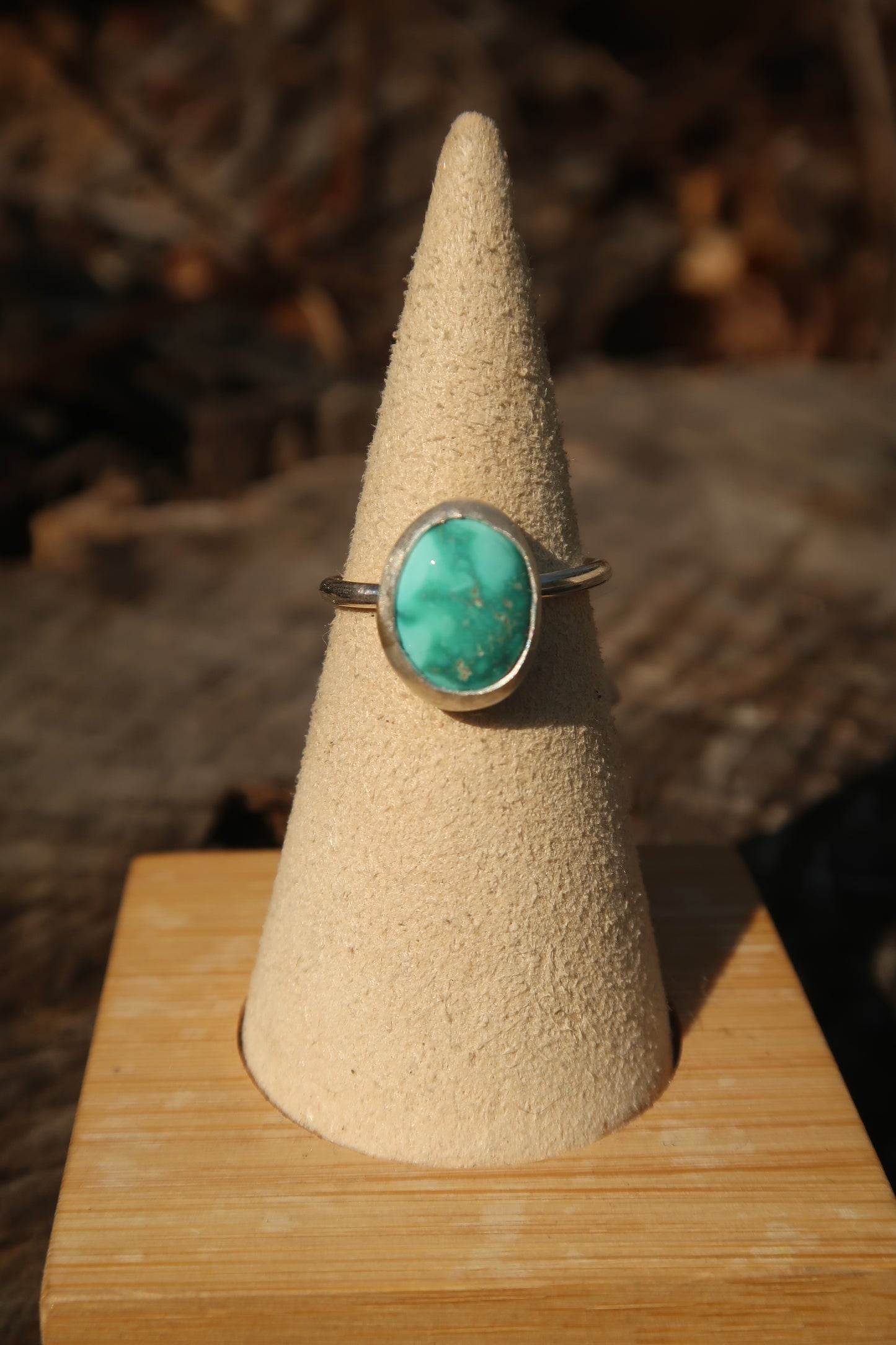 Verde valley turquoise ring size 5