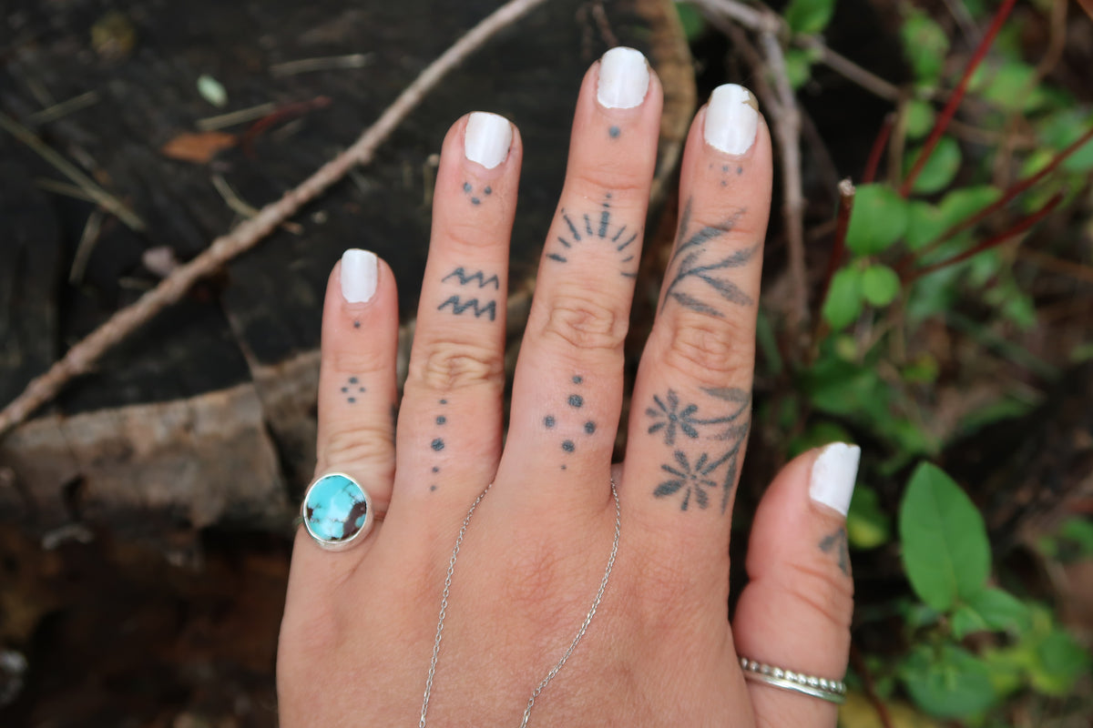 Golden hills turquoise size 5