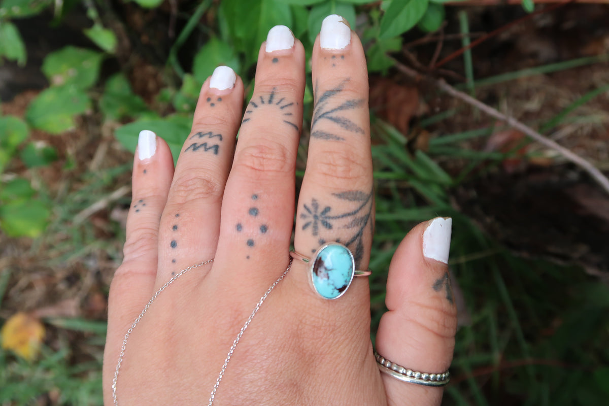 Golden hills turquoise size 10