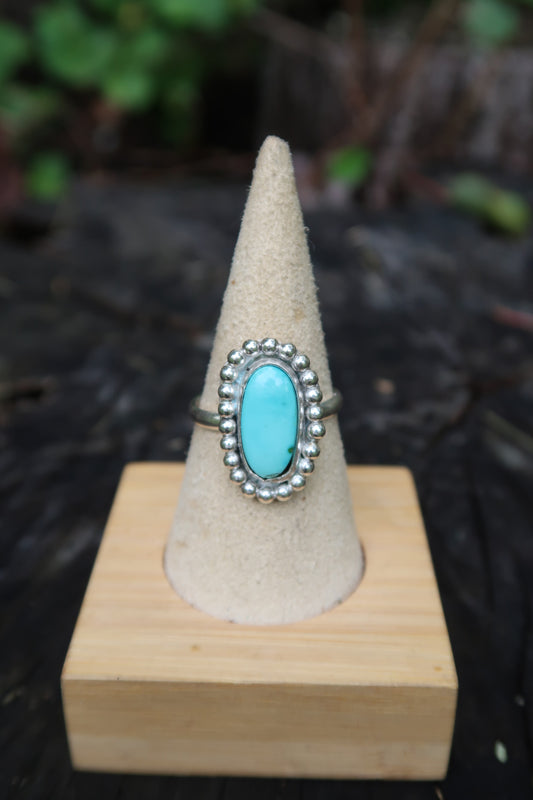 Beaded turquoise size 10