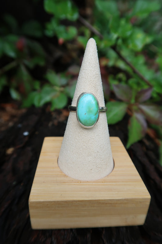 Blue green ombré ring size 7