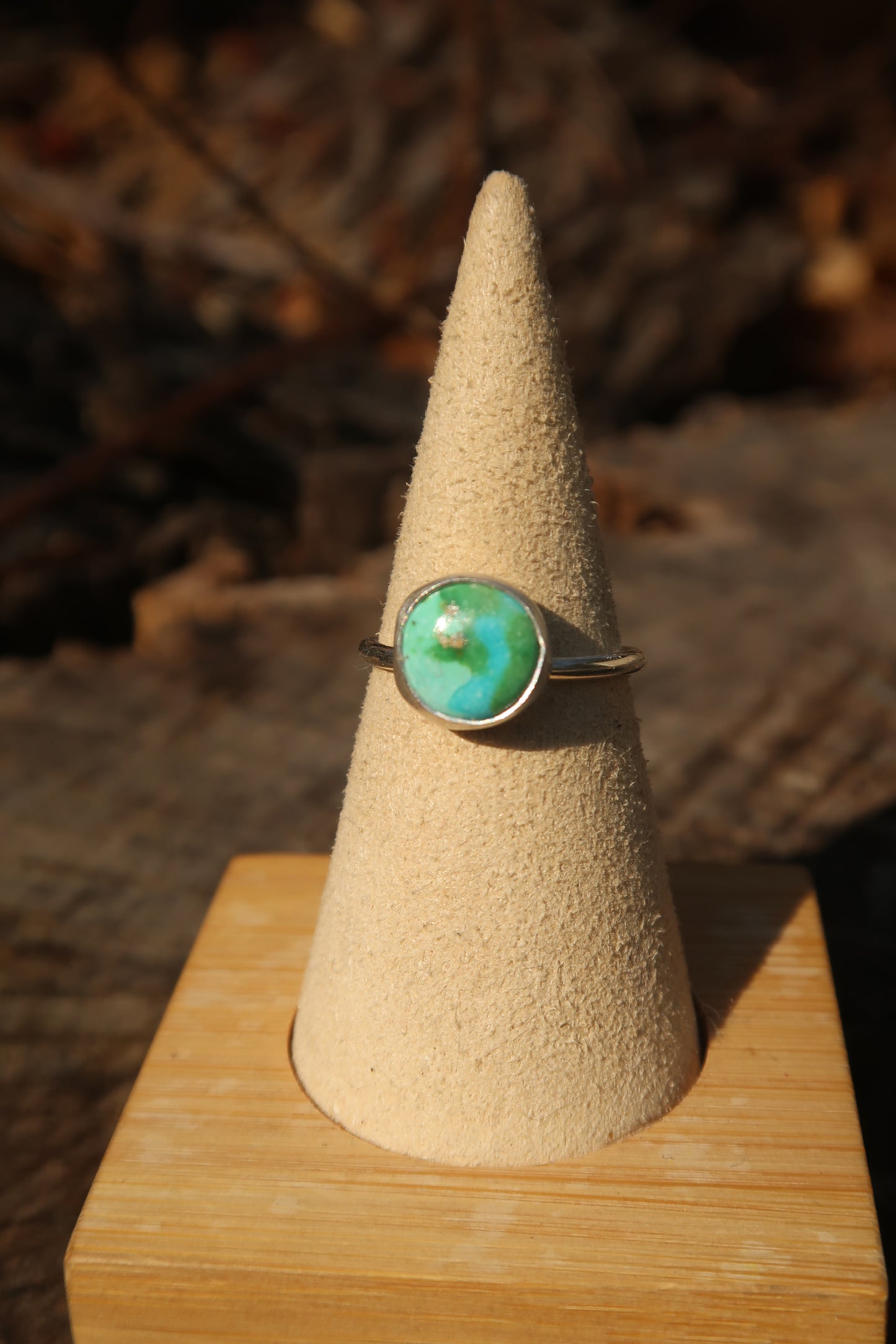 Sonoran mountain turquoise ring size 6