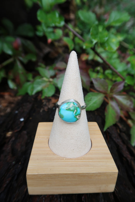 Simple earth ring size 8