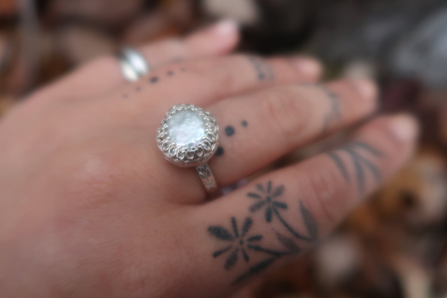 Freshwater pearl size 7