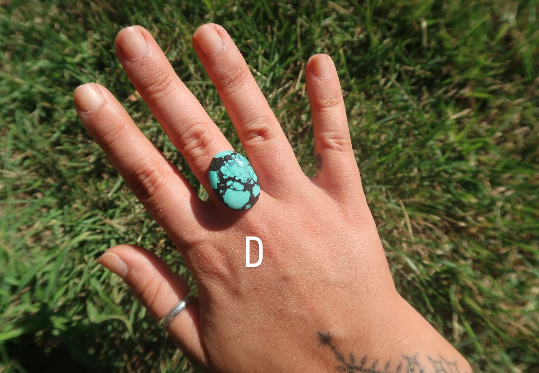 Large Turquoise ring- Choose your stone!