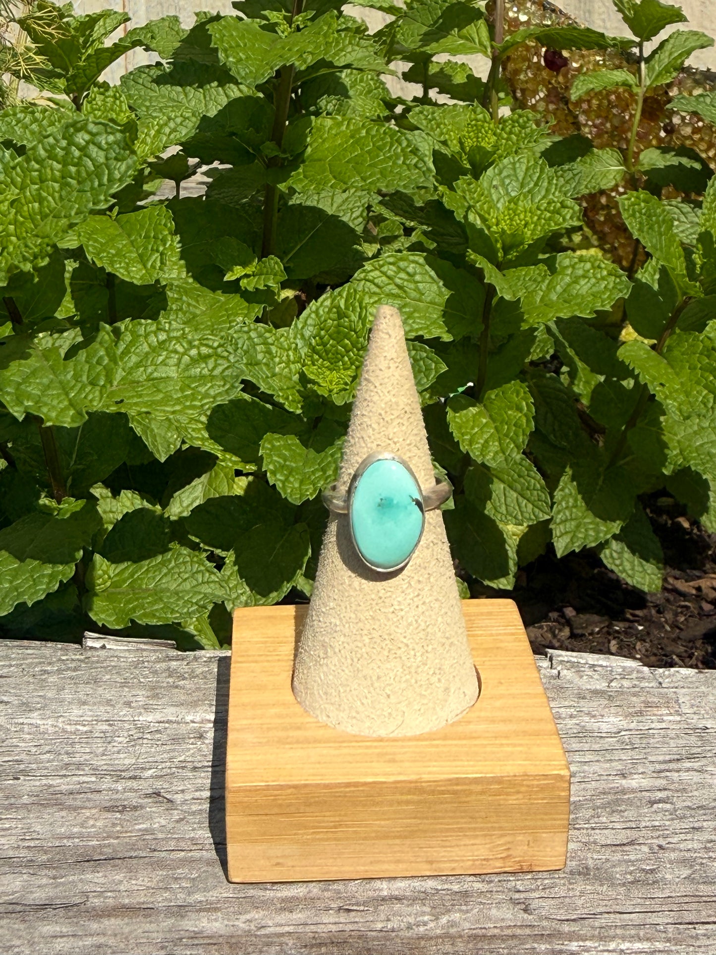 Turquoise ring size 6.75