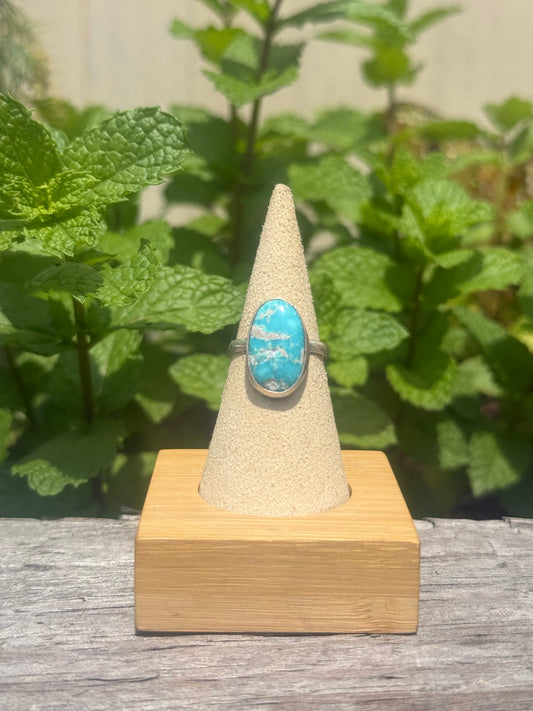Whitewater turquoise ring size 7