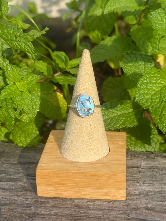 Golden hills turquoise ring size 7