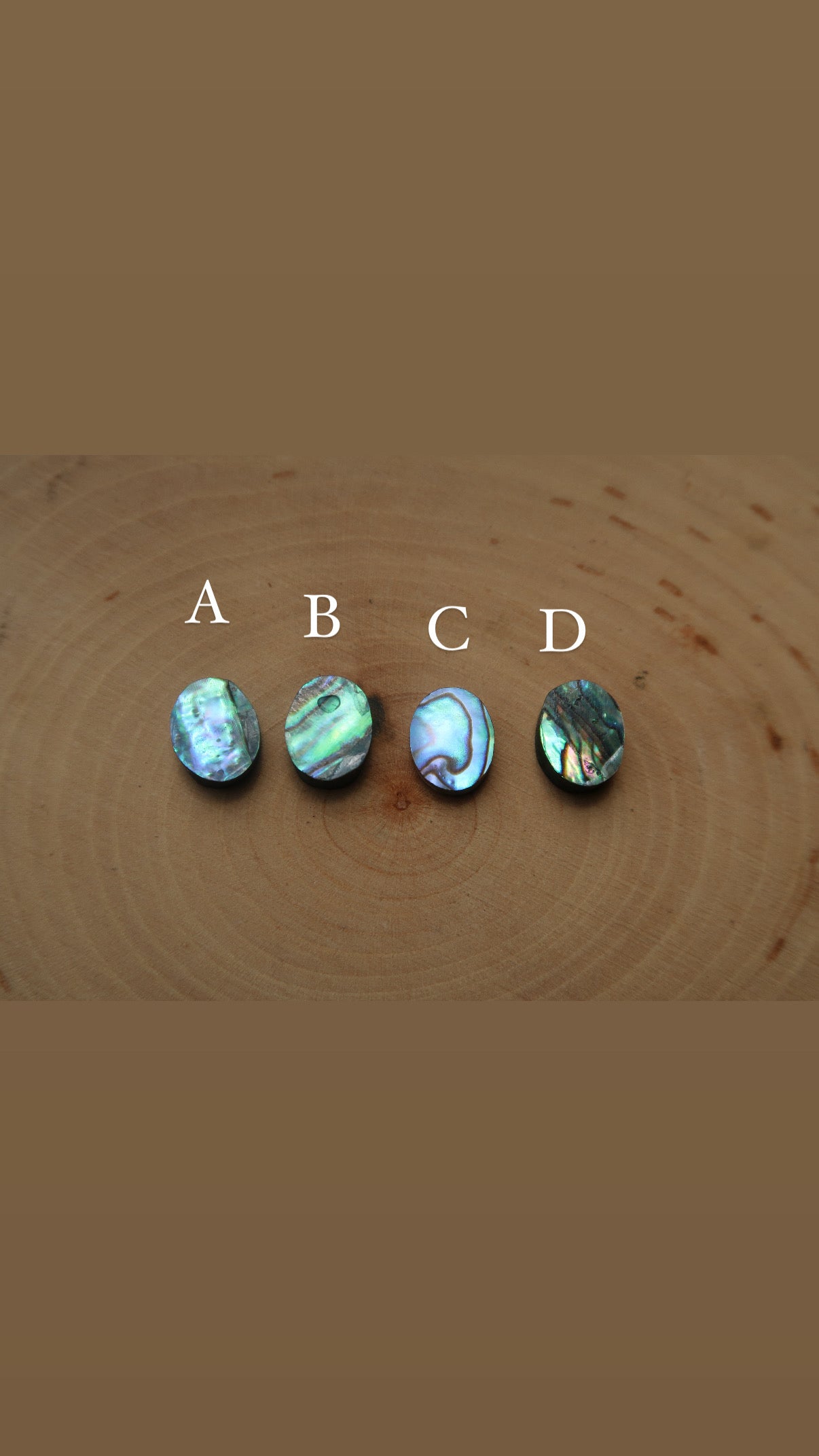 Abalone ring-choose your shell!