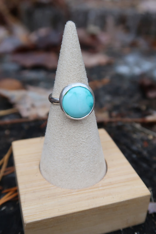 Baby blue turquoise size 5