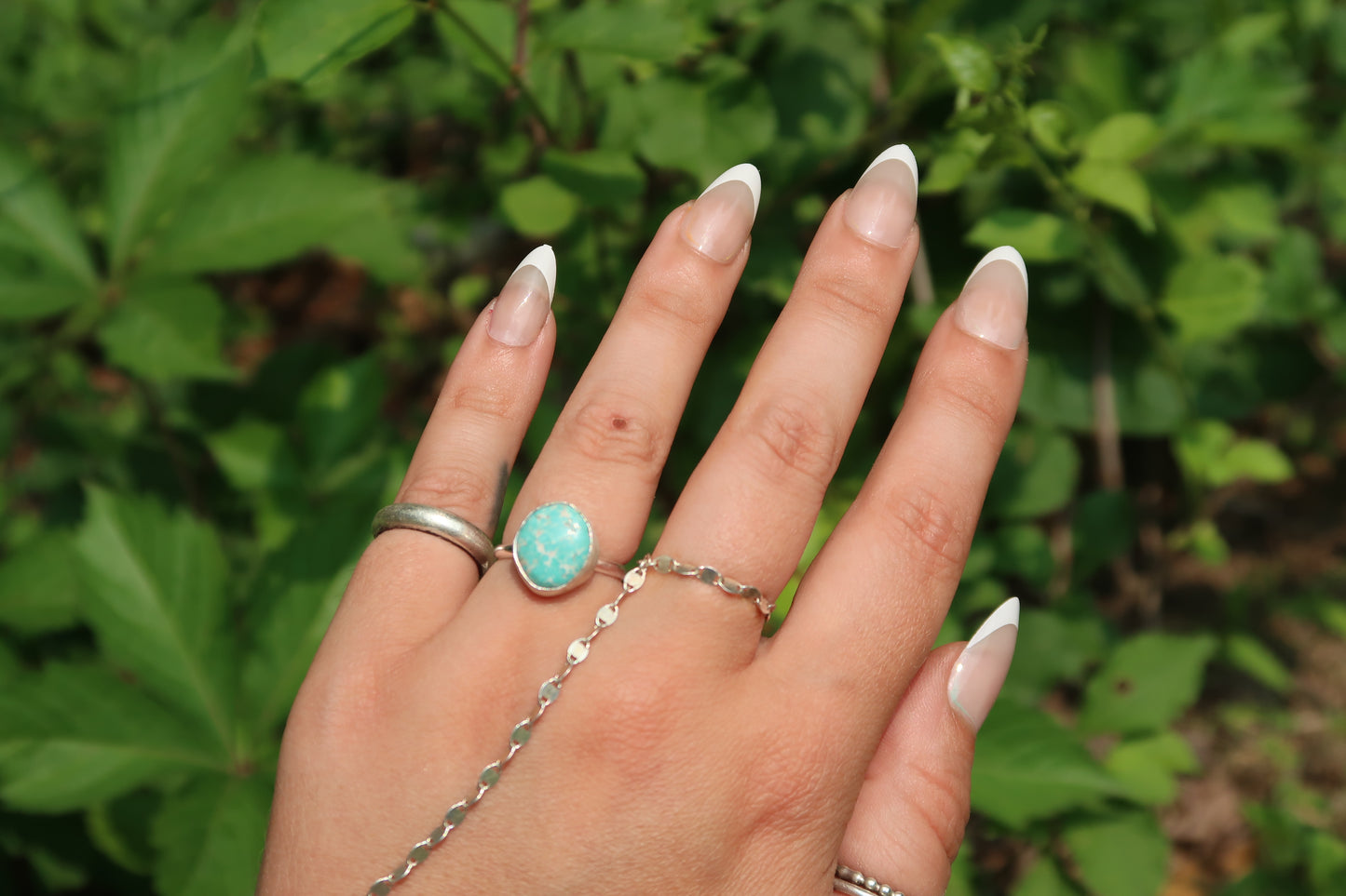 Baby white water turquoise size 6