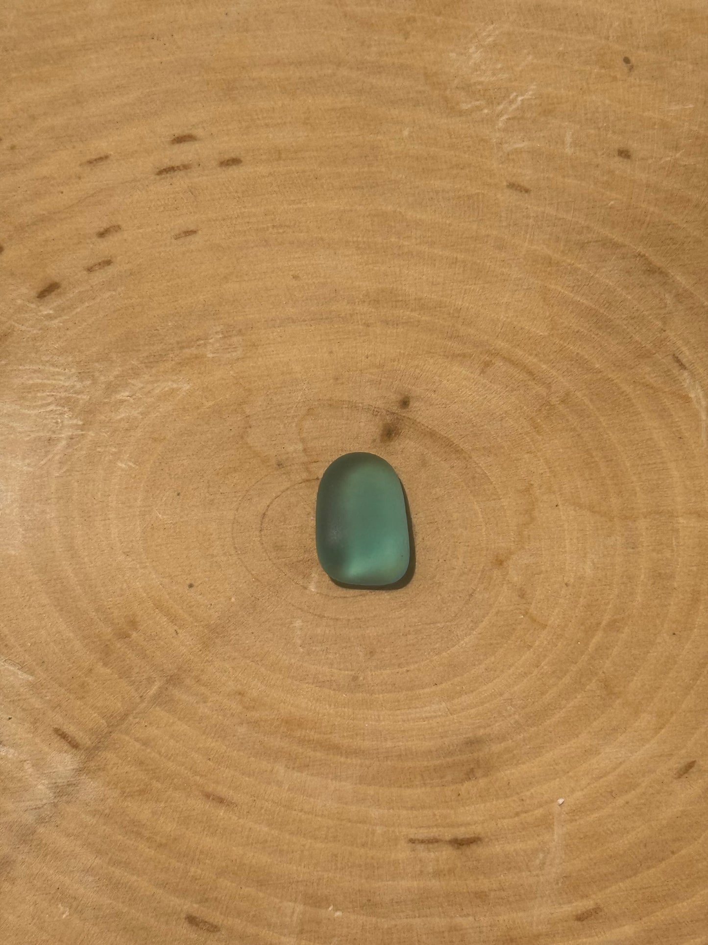 Blue seaglass ring-made in your size!