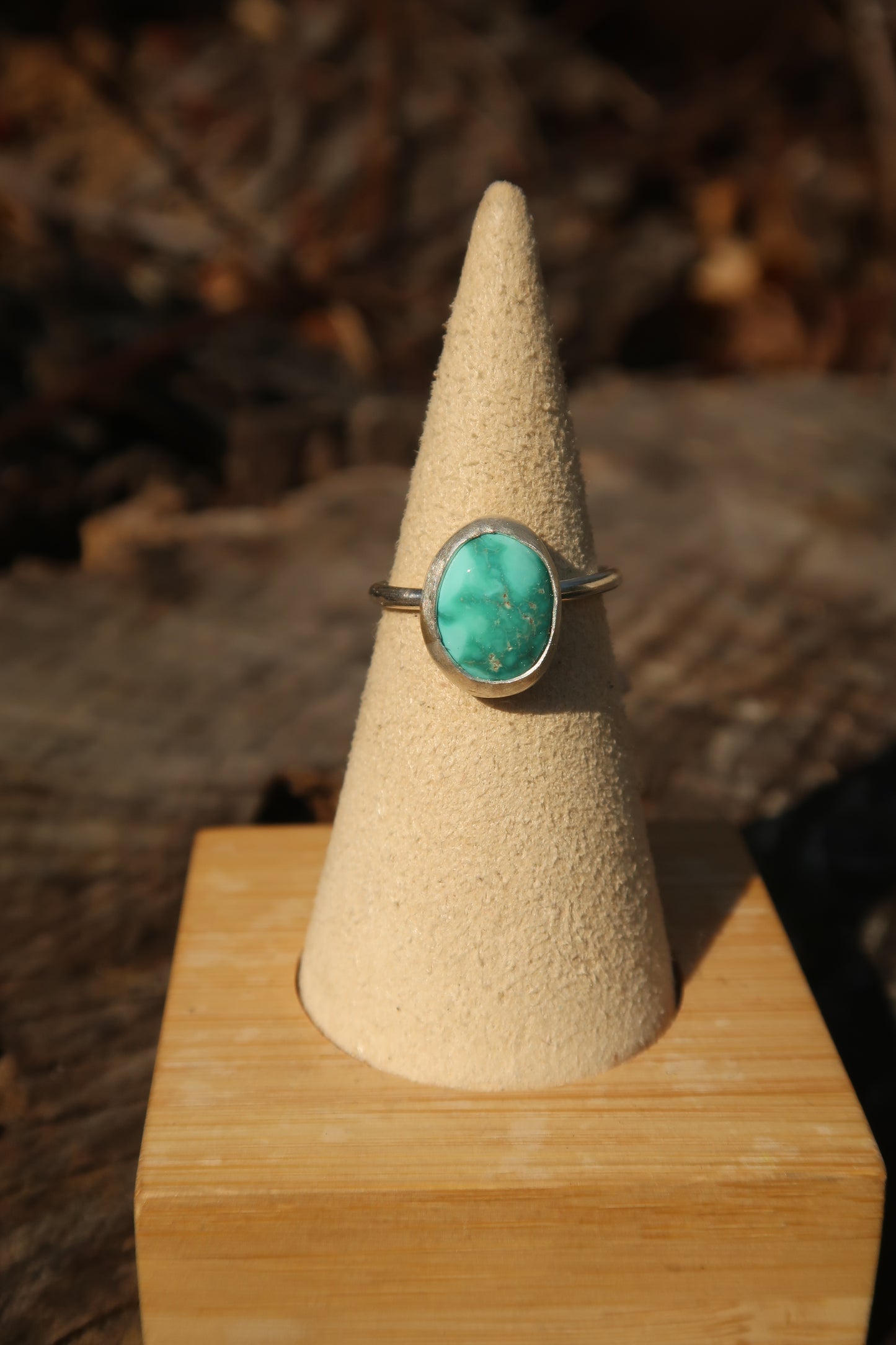 Verde valley turquoise ring size 5