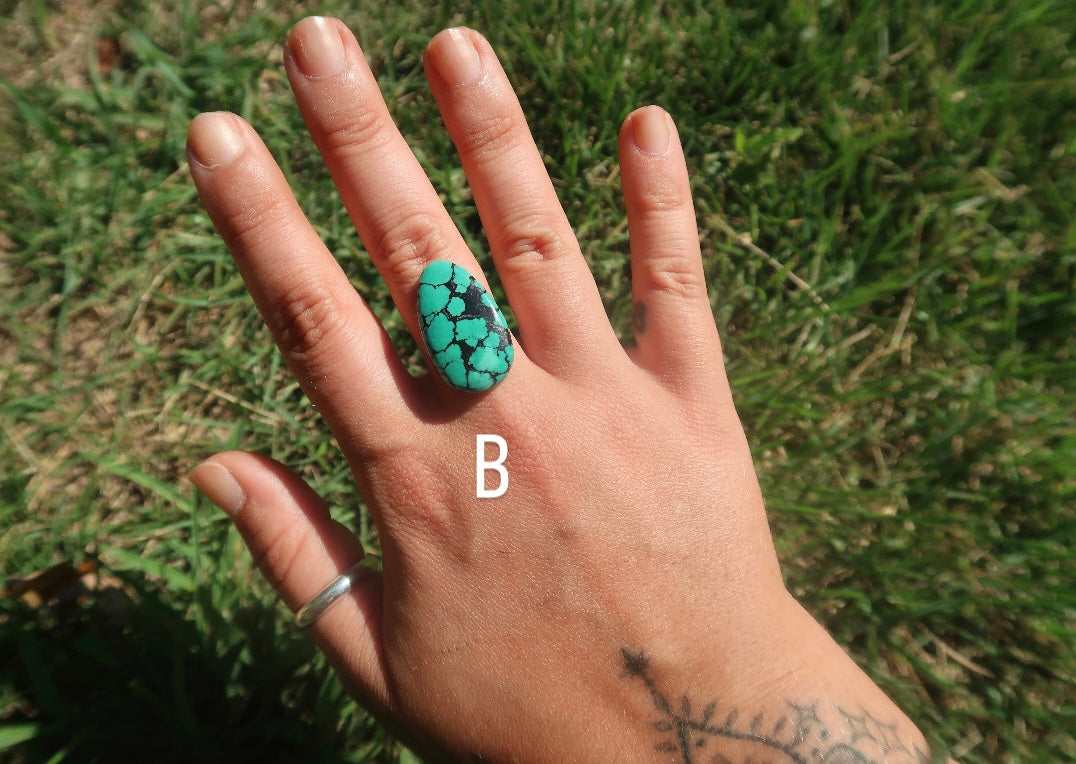 Large Turquoise ring- Choose your stone!