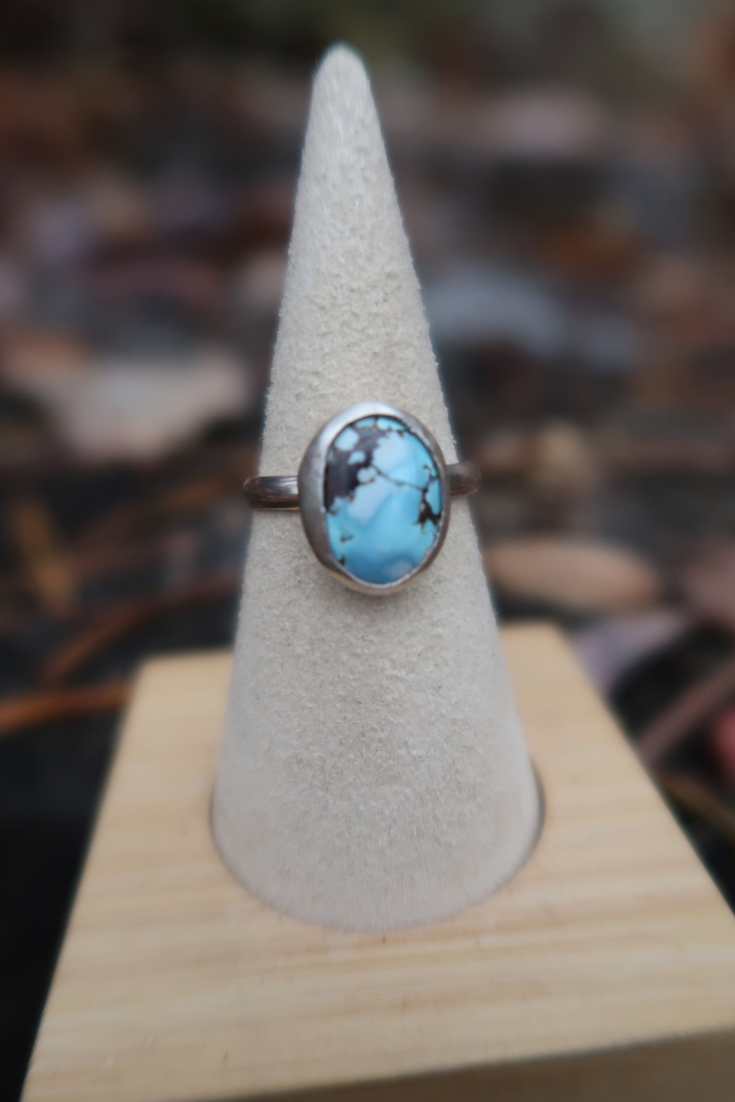 Golden hills turquoise ring size 7