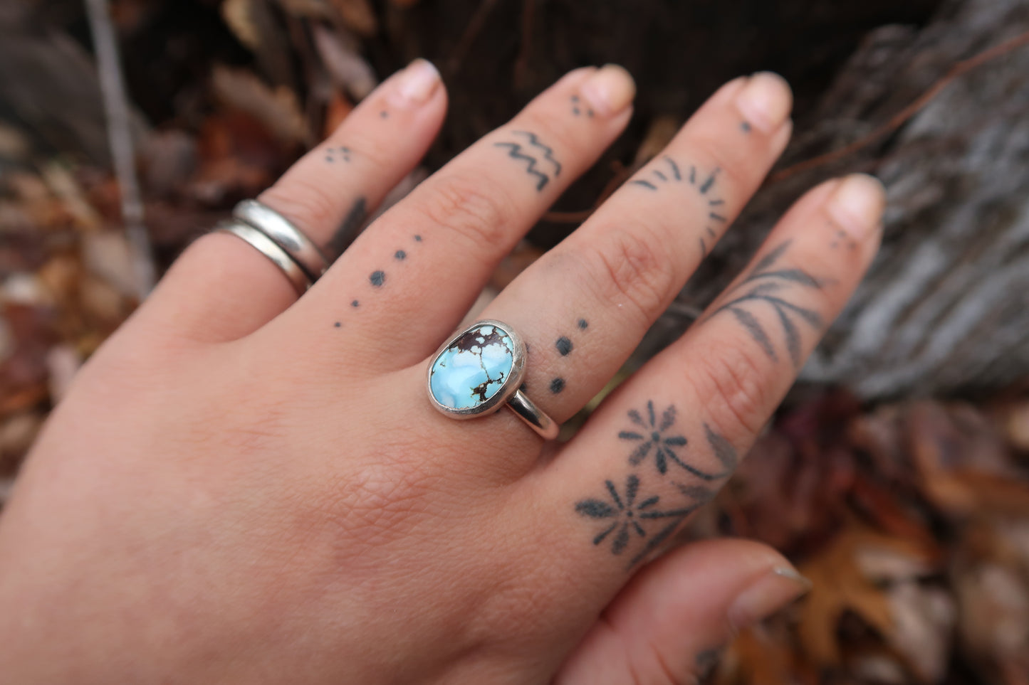 Golden hills turquoise ring size 7