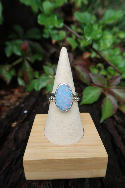 Huge opal ring size 8