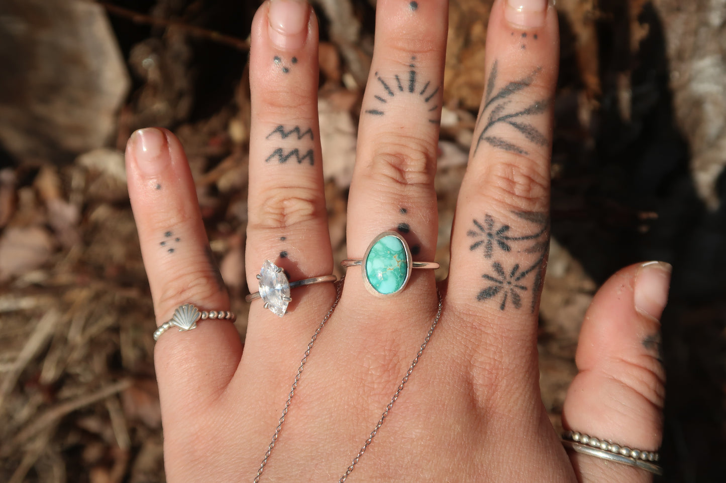 Verde valley turquoise ring size 7