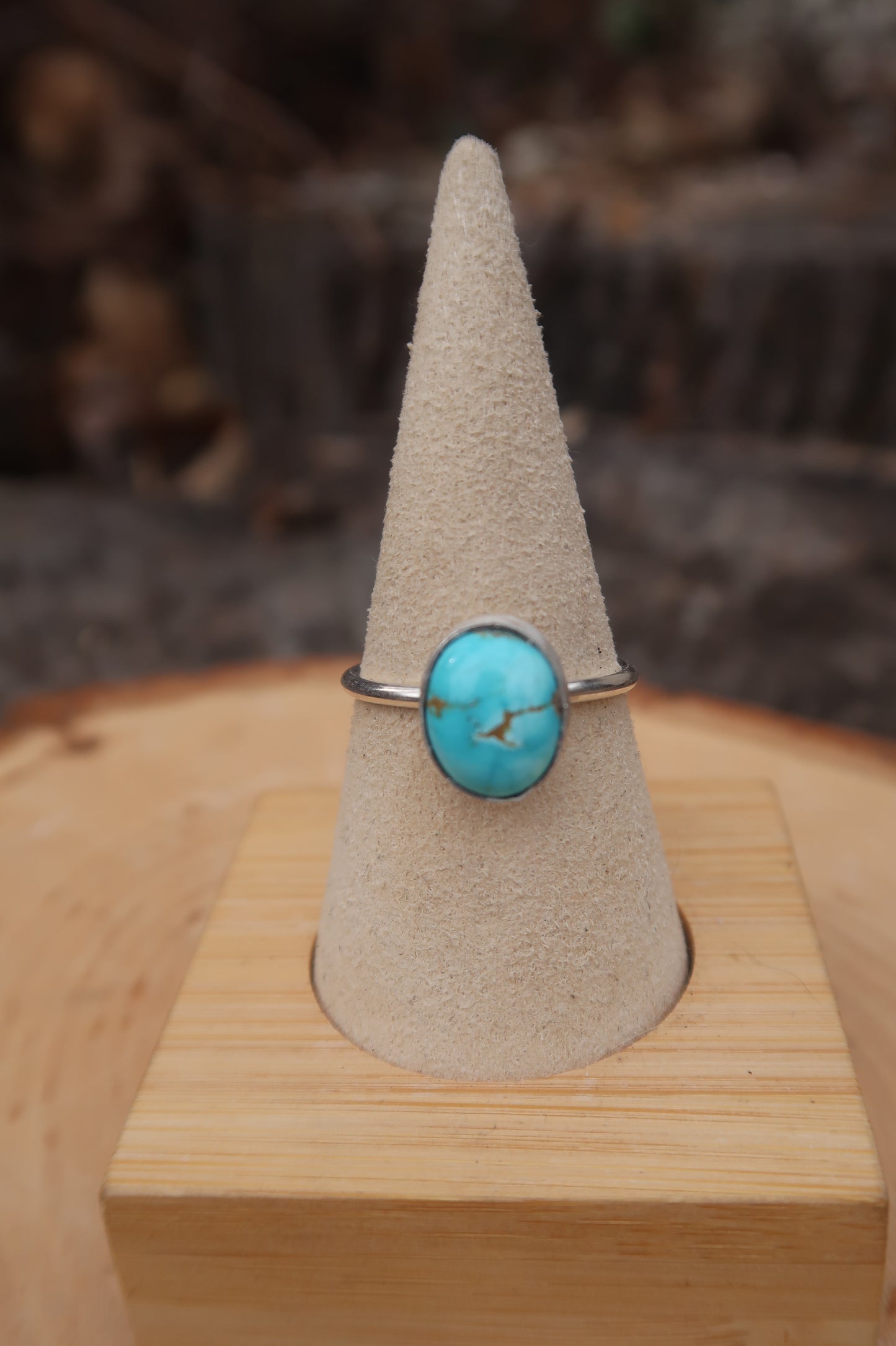 Sierra Bella Turquoise stacker ring size 9.5