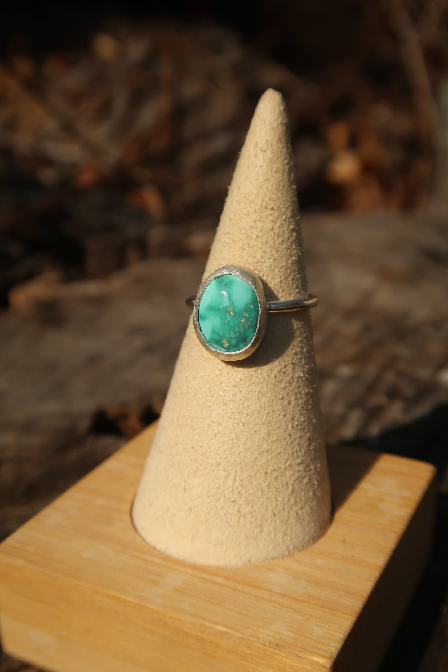 Verde valley turquoise ring size 5