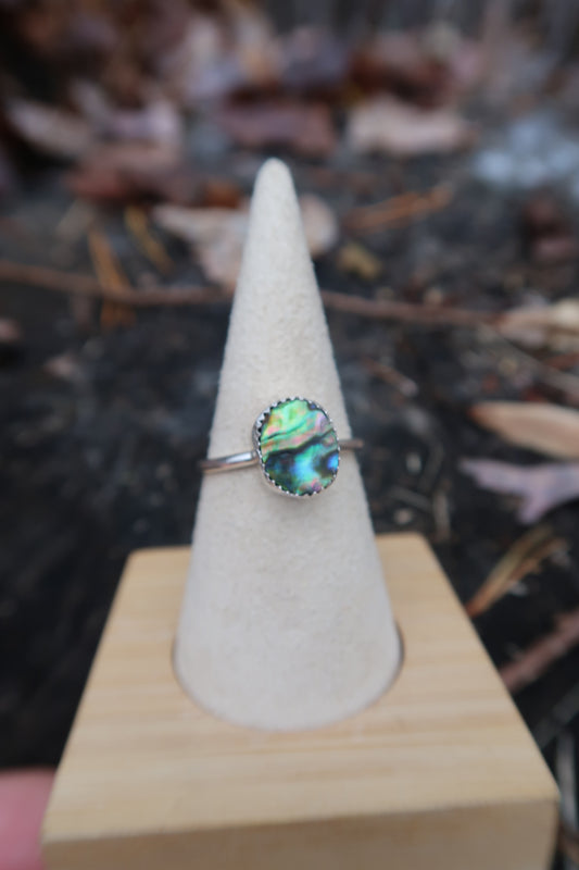 Abalone ring size 8.5