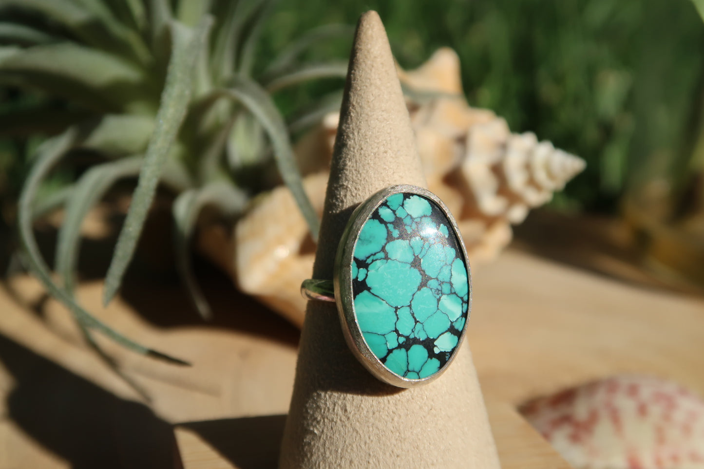 Turquoise ring size 8