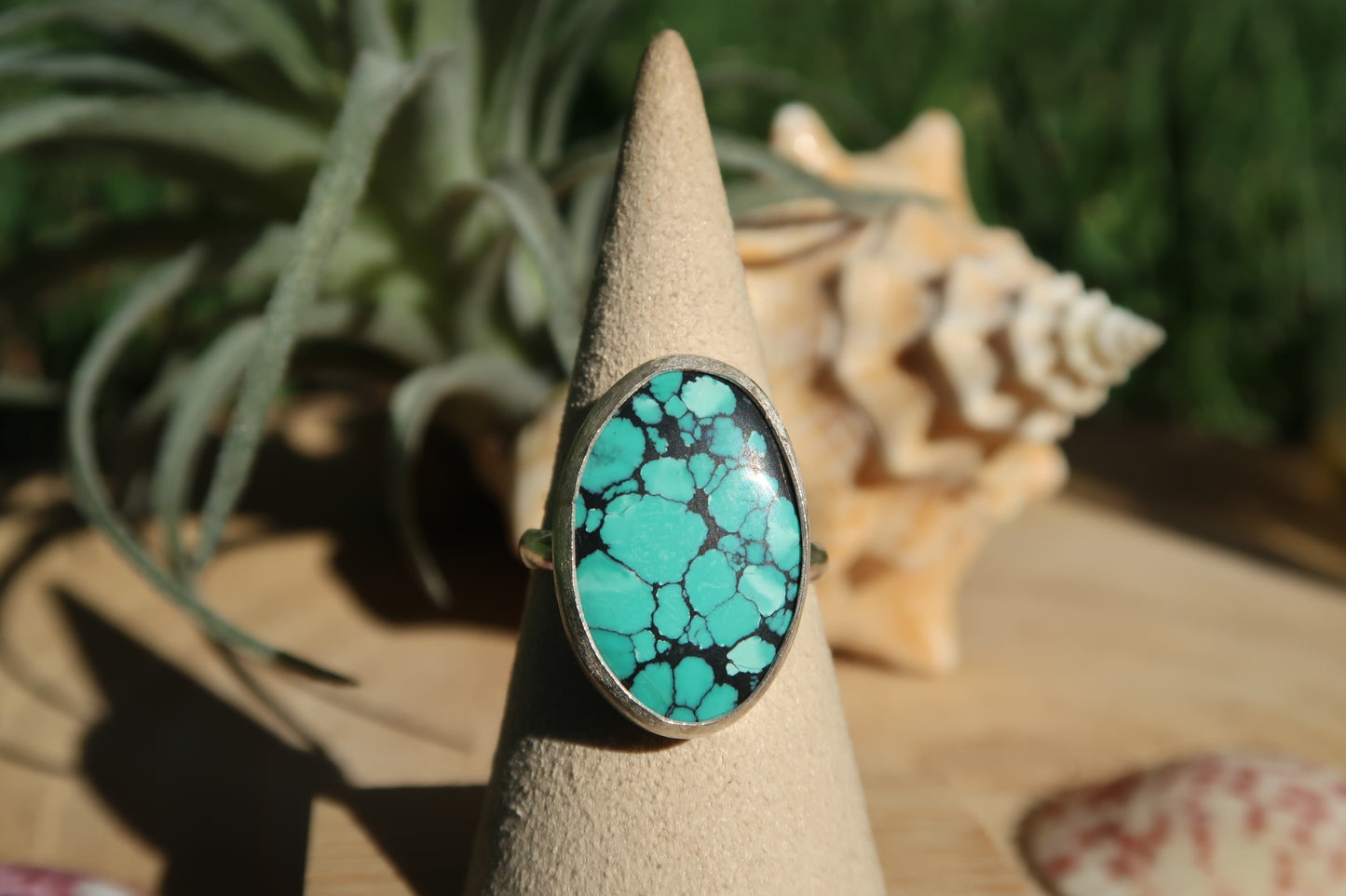 Turquoise ring size 8