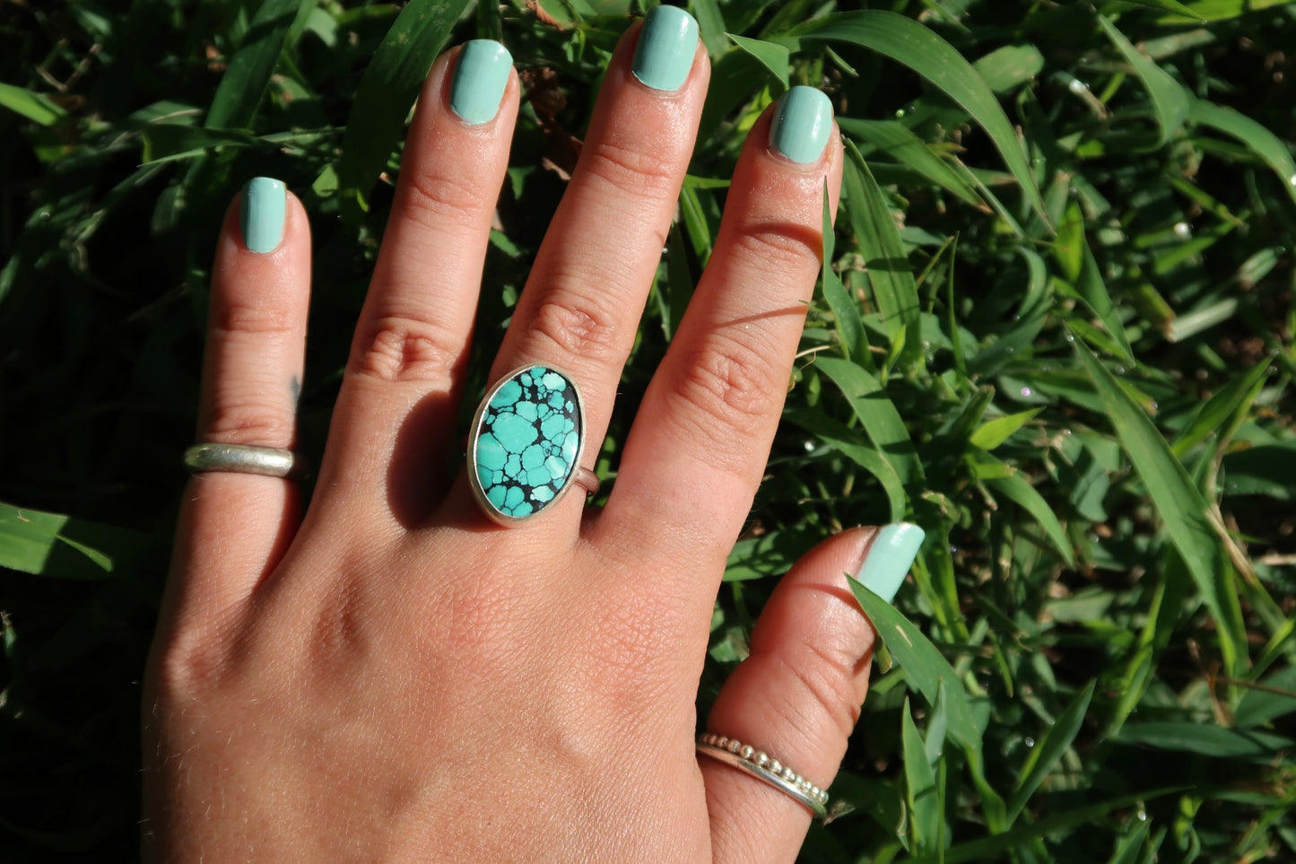 Turquoise ring size 8