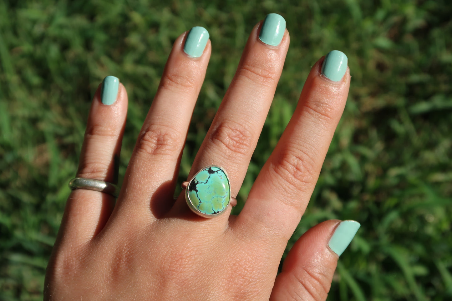 Turquoise ring size 7