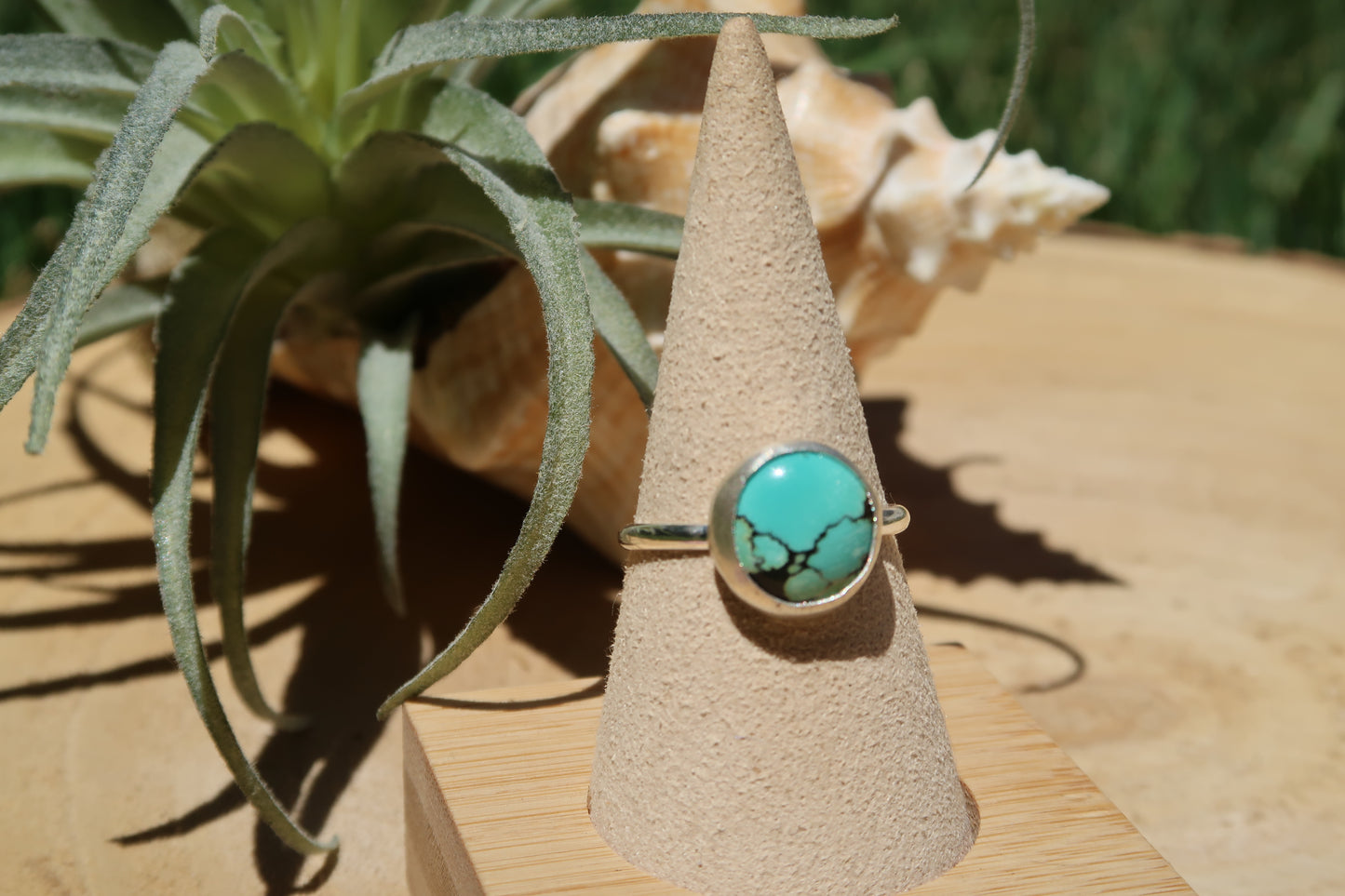 Turquoise ring size 10