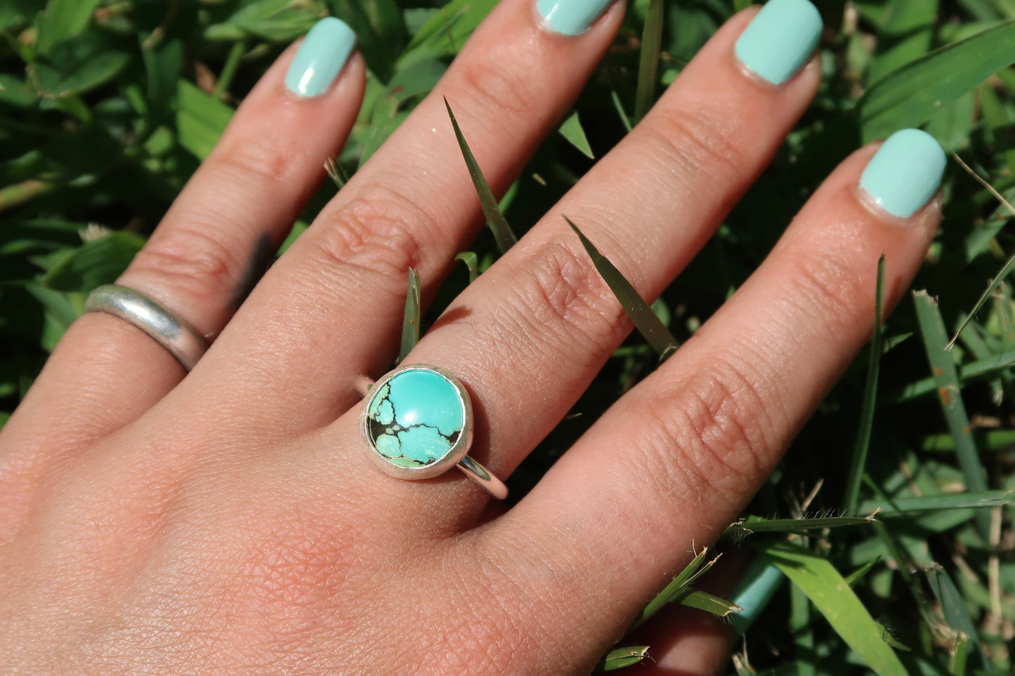 Turquoise ring size 10