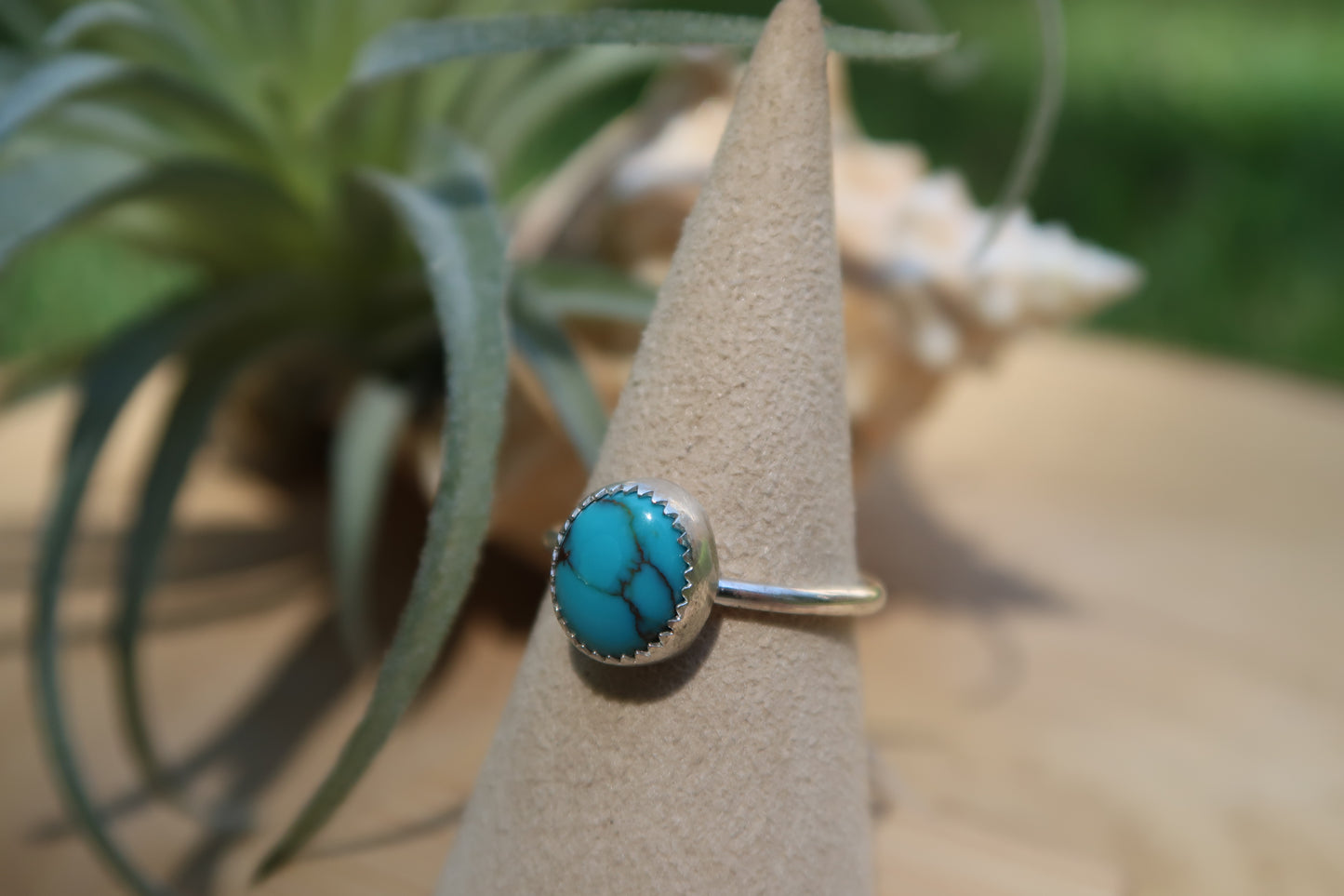 Turquoise ring size 8