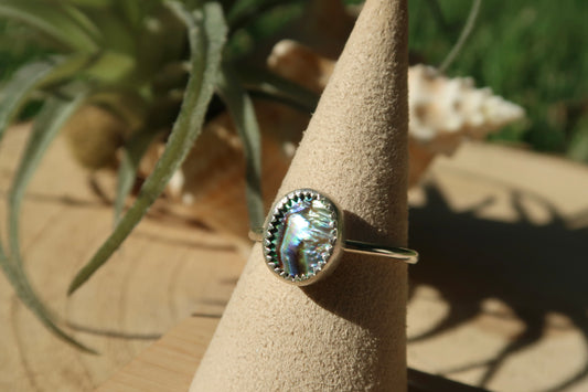 Abalone ring size 8.5