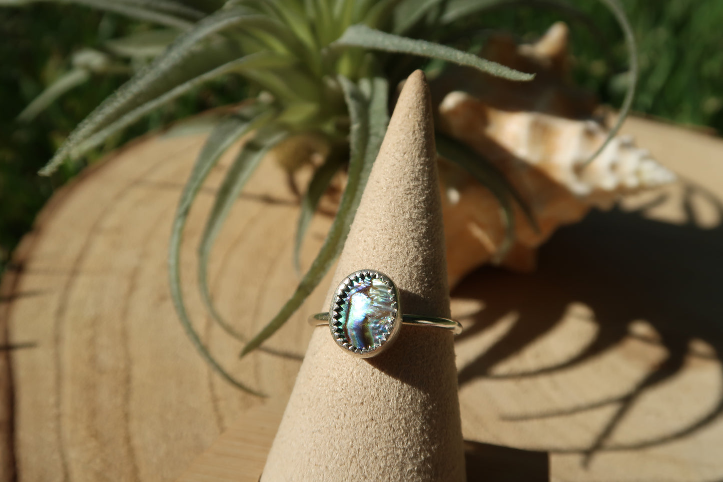 Abalone ring size 8.5