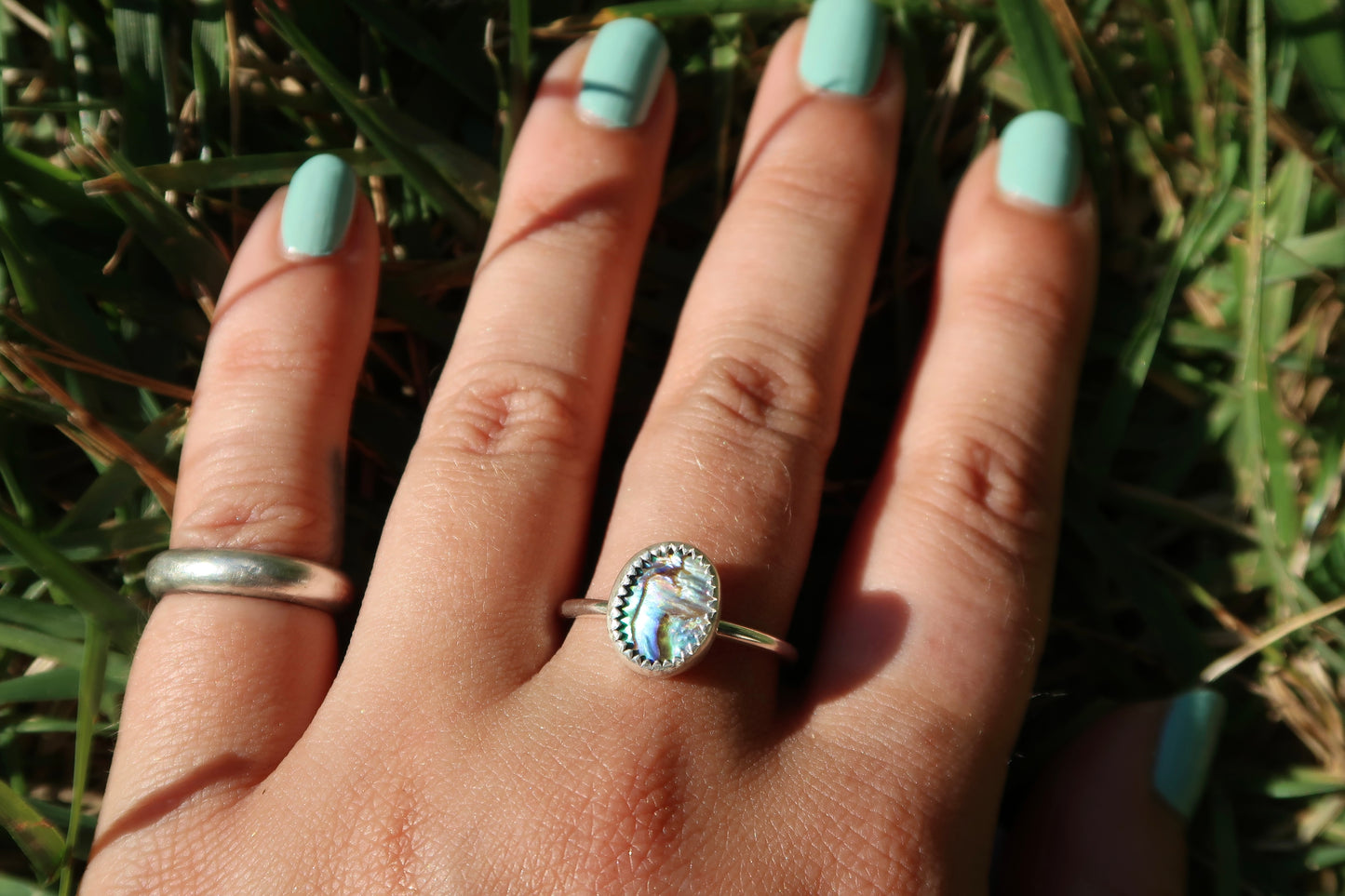 Abalone ring size 8.5